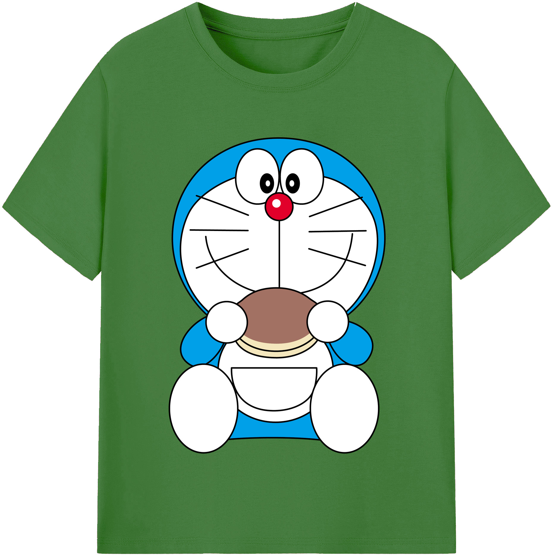 （画像用） ドラえもん Doraemon レディースカジュアルプリントTシャツ（綿100％）
